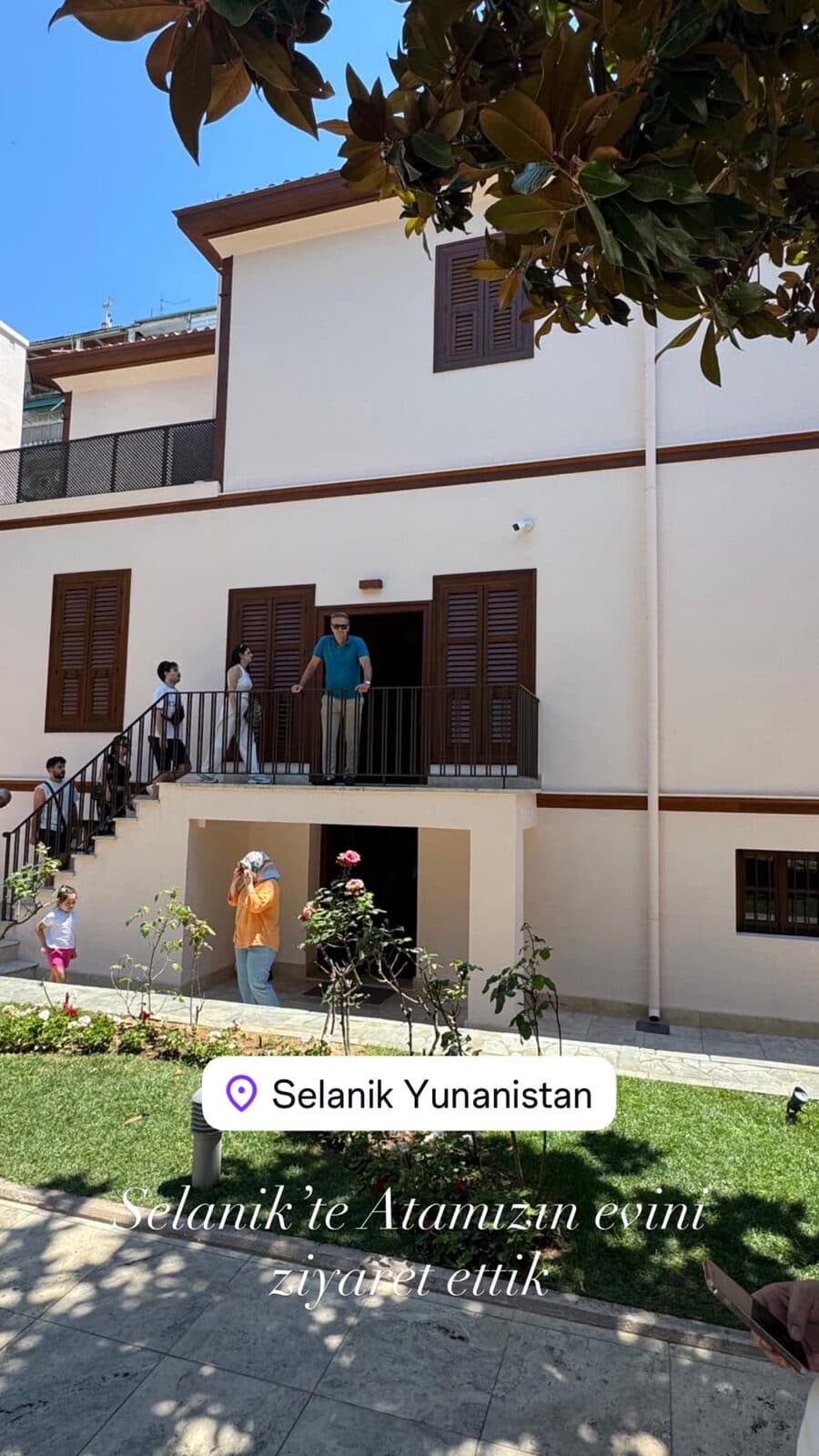 Selanik, Yunanistan — Atatürk Evi ziyareti