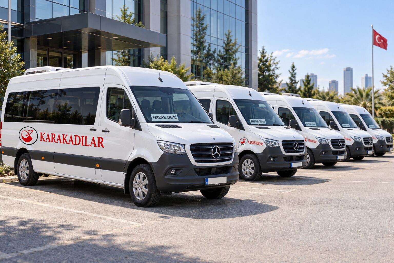 Kurumsal personel servisi filosu